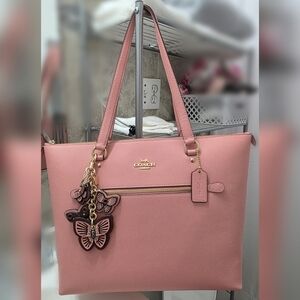 Coach Gallery Candy Pink Leather Tote